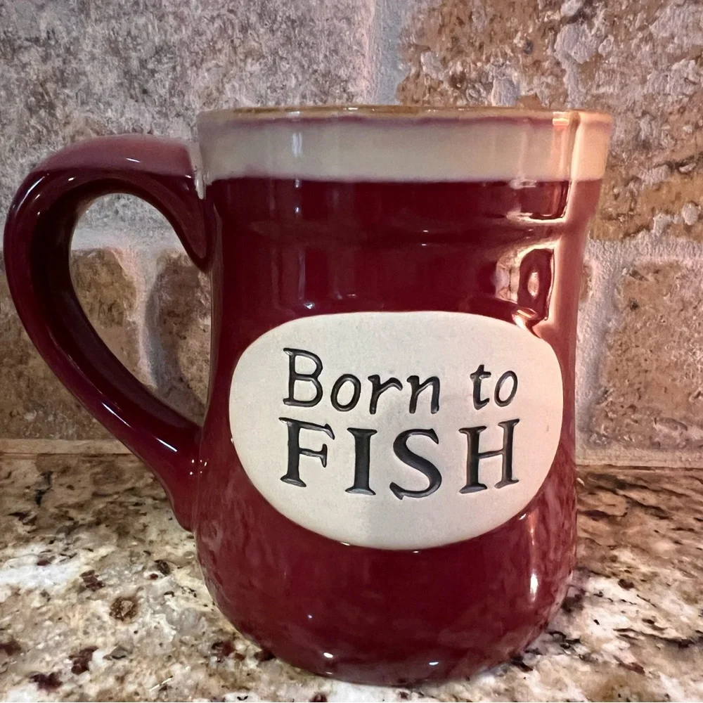 Born to Fish coffee mug